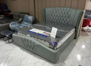 Luxury Upholstered King Size Bed