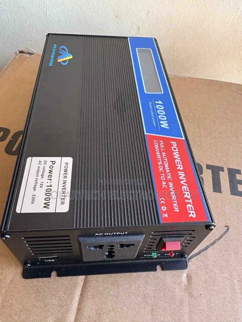 Apollo 1000w Pure Sine Wave Inverter – Compact Efficient