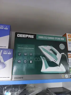 Geepas Cordless/Corded Steam Iron