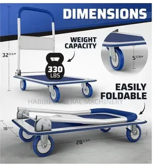 Heavy Duty 300kg Platform Cart/Trolley for Loading Transportation
