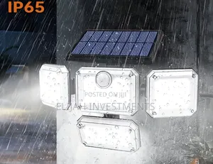 Solar-Powered Led Security Floodlight