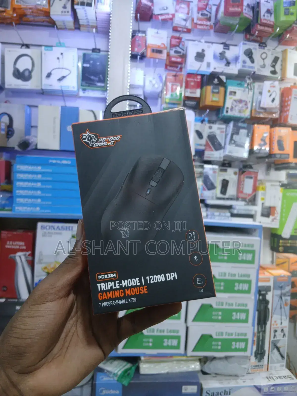 Porodo Triple Mode Gaming Mouse