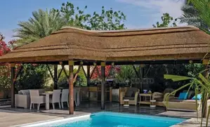 Out Door Grass Shelter