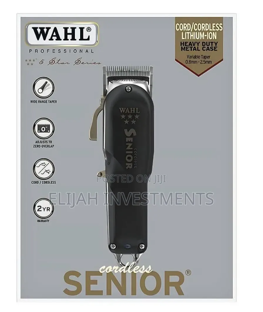 Wahl Professional 5 Star Series Cordless Senior Clipper.