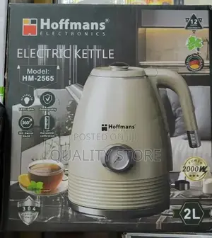Hoffmans Electric Kettle 2l Hm-2565