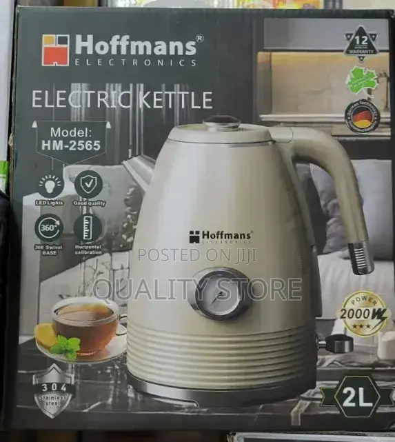 Hoffmans Electric Kettle 2l Hm-2565