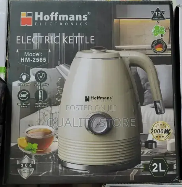 Hoffmans Electric Kettle 2l Hm-2565