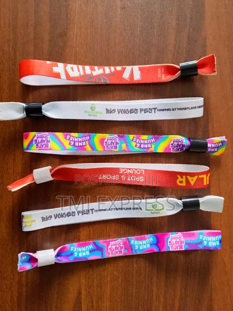 Fabric Wrist Bands Customiaed