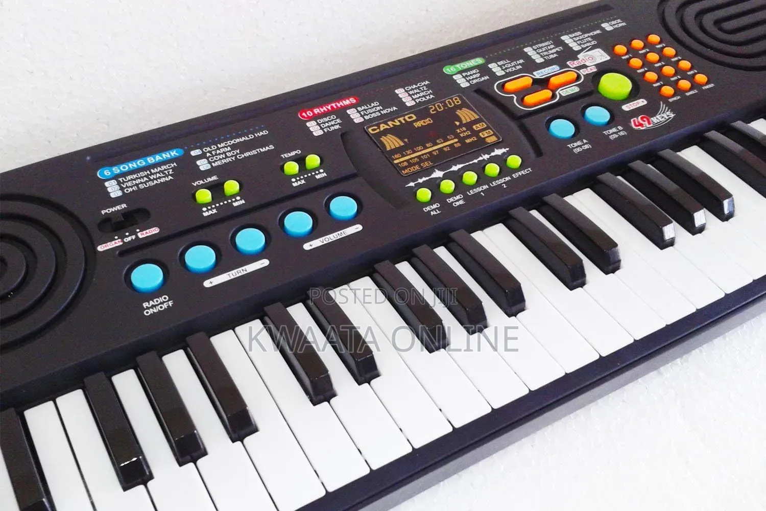 Canto Kids Electronic Keyboard,Radio,Mic With Freebies Hl-5411usb