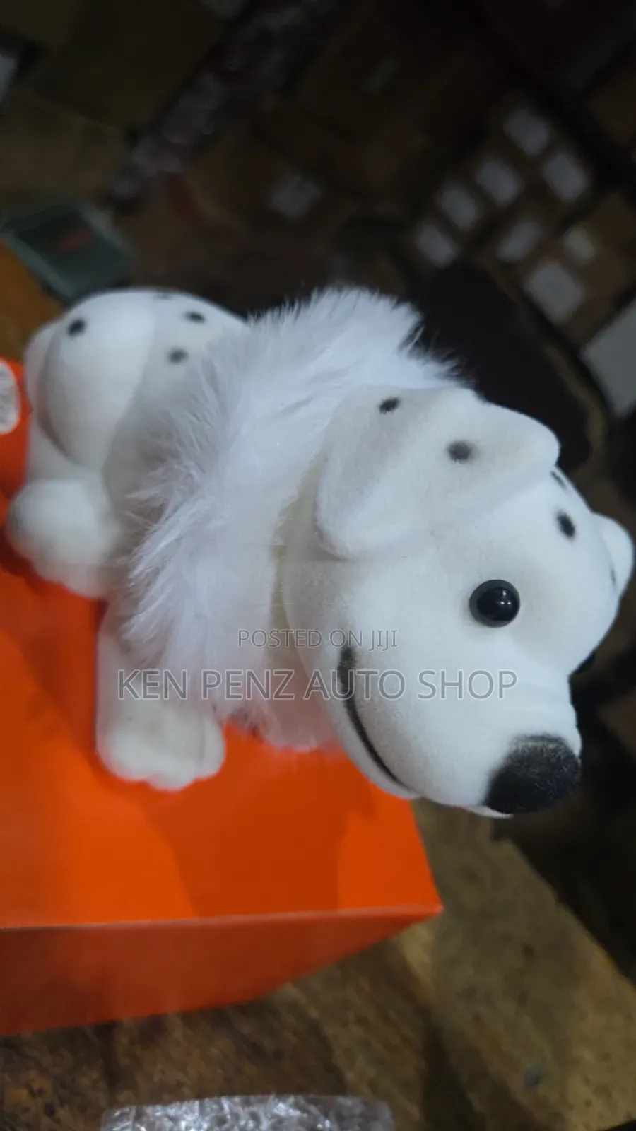 All Car Dashboard Plush Dog Toy With Spots
