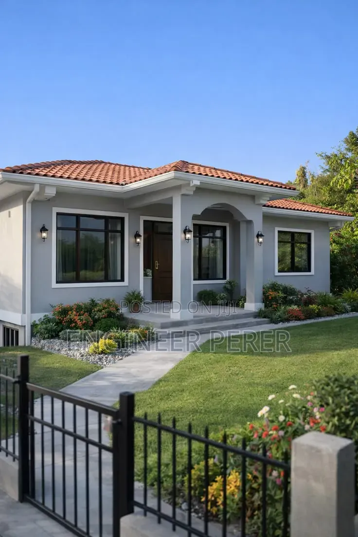 Simple 3bedroom House Architectural Plan