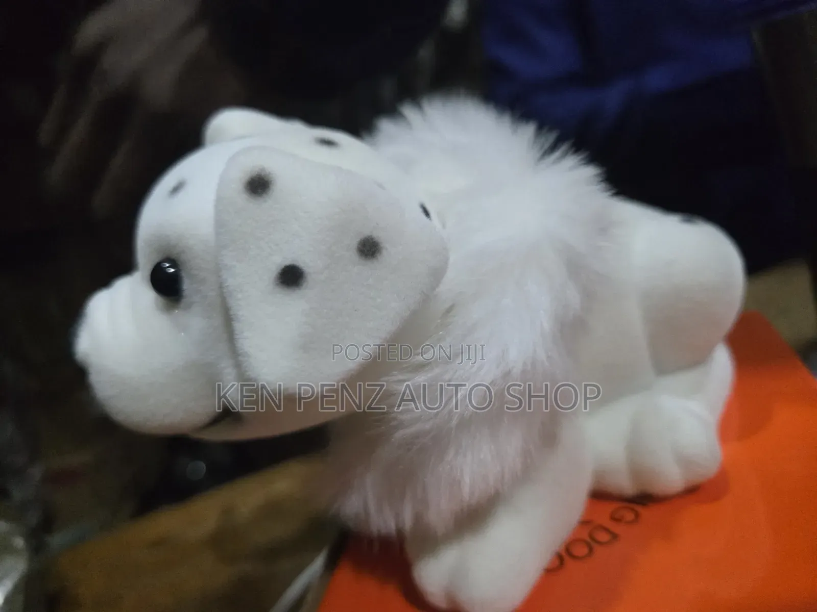 All Car Dashboard Plush Dog Toy With Spots