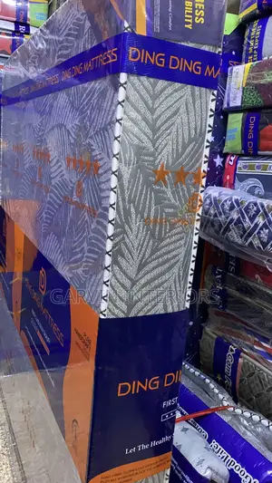 Dark Gray Fibre Mattress Premium