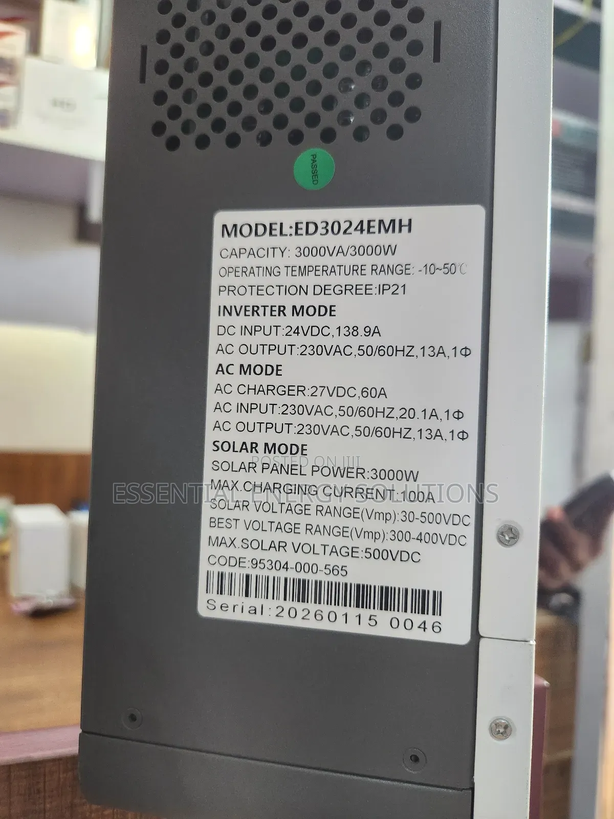 3000w 24v Hybrid Inverter