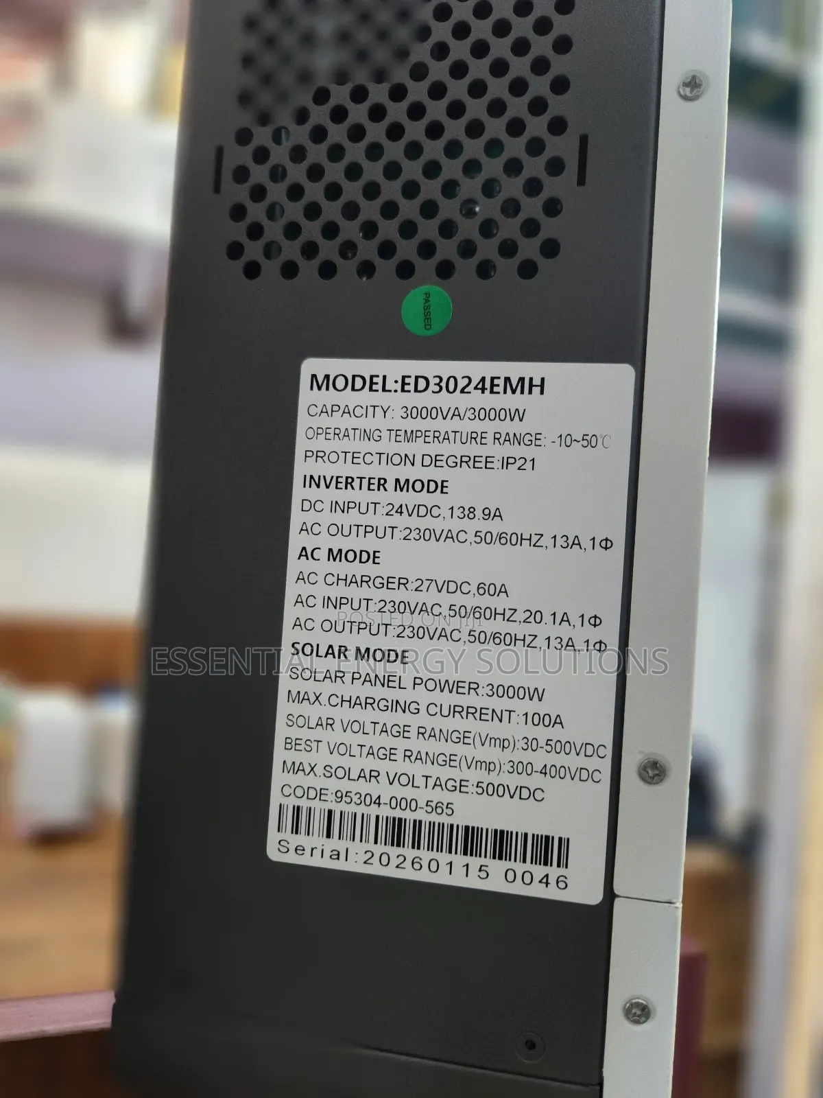 3000w 24v Hybrid Inverter