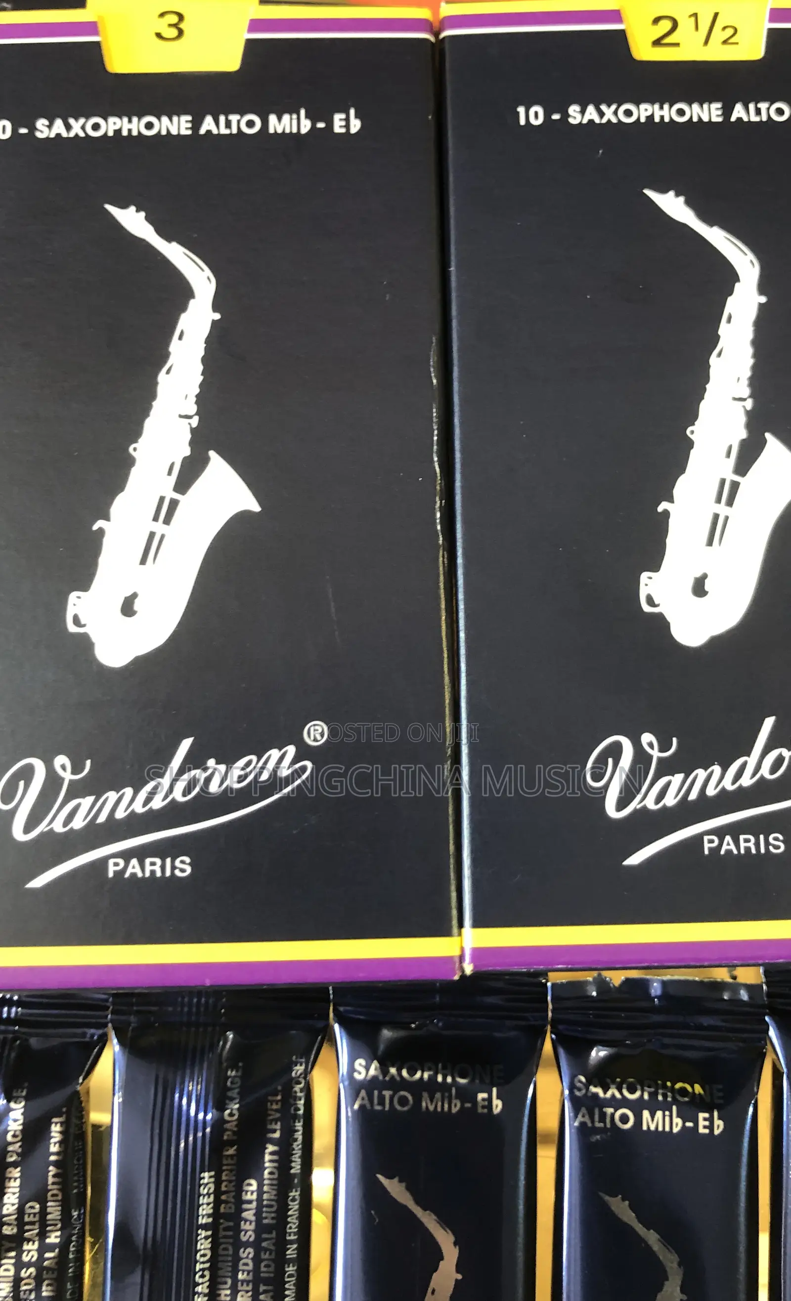 Saxophone Reeds Vandoren 2.5 3.0 Original Alto Tenor Soprano