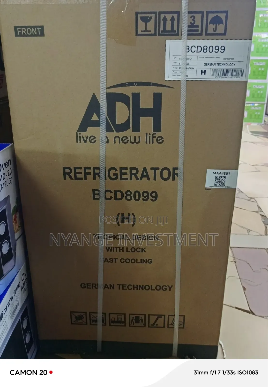 Adh 130l Fridge Single Door