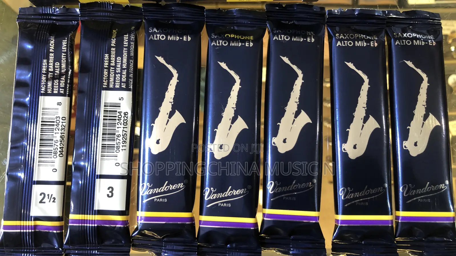 Saxophone Reeds Vandoren 2.5 3.0 Original Alto Tenor Soprano