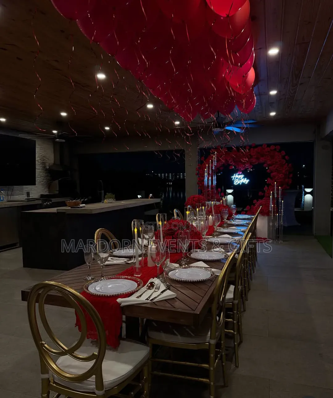 Premium Birthday Experience | Modern, Stylish Luxury Décor