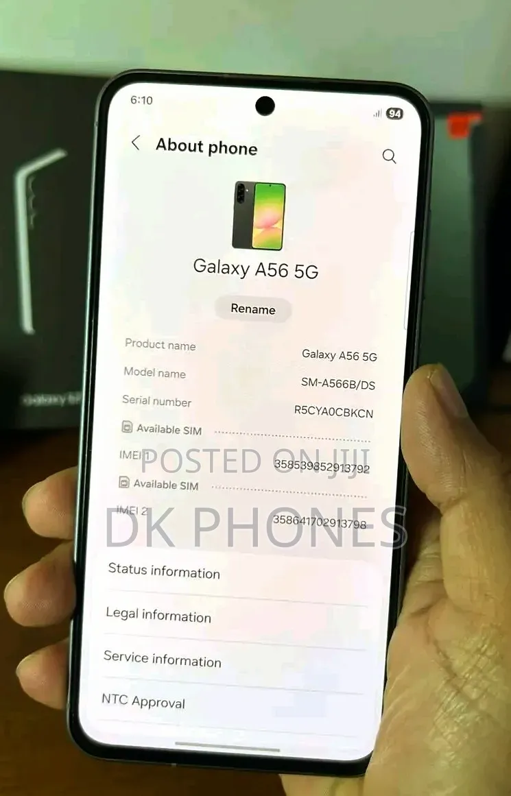 New Samsung Galaxy A56 256 GB Pink