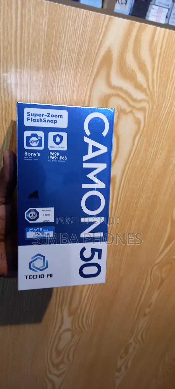 New Tecno Camon 50 256 GB Green