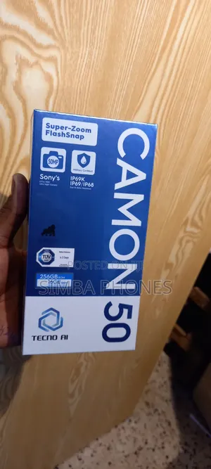 New Tecno Camon 50 256 GB Green