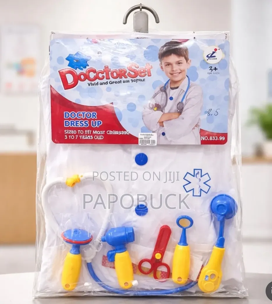 Children's Doctor Dress-Up and Role-Play Set