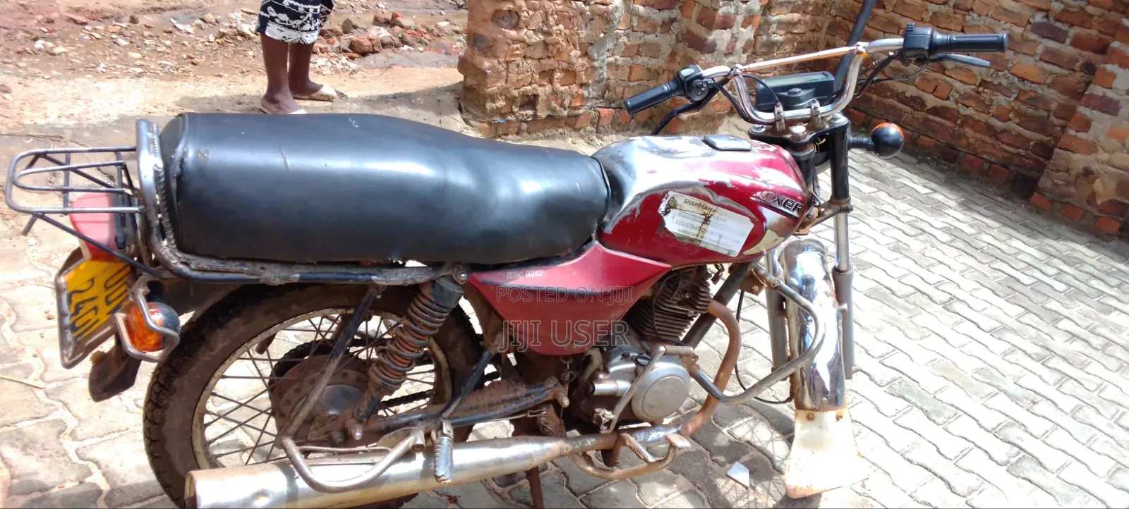 Bajaj Boxer 2015 Red