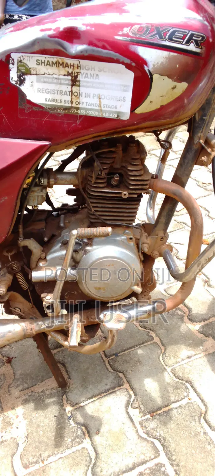 Bajaj Boxer 2015 Red