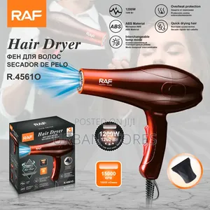 Raf R.4560 Hair Dryer - Red / Black