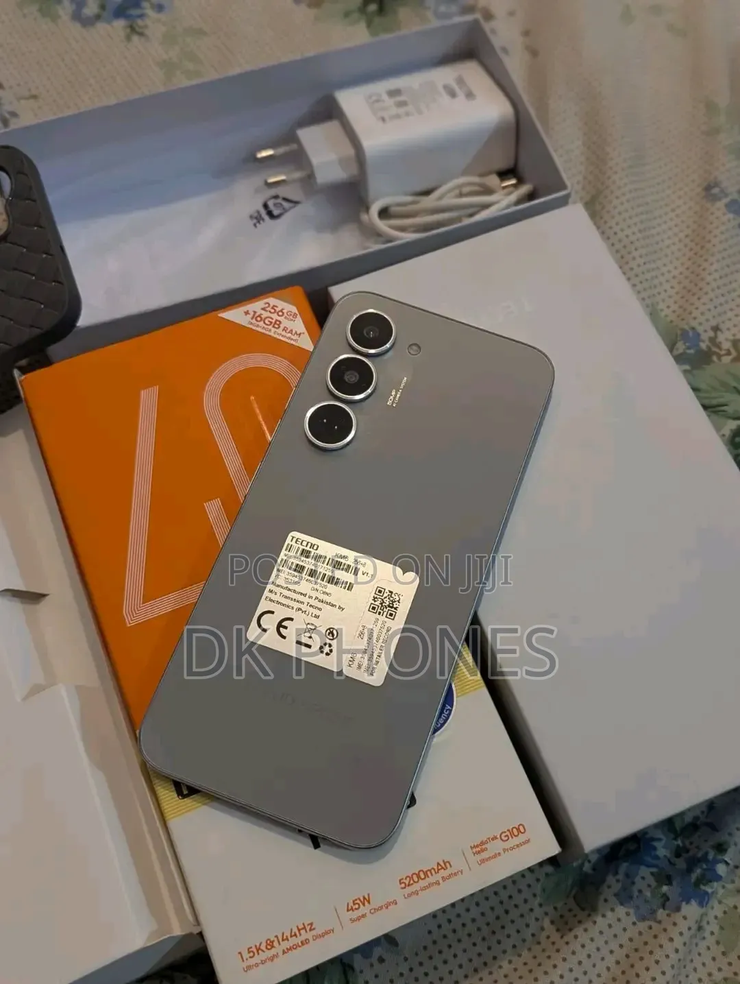 New Tecno Spark 40 Pro 256 GB Black