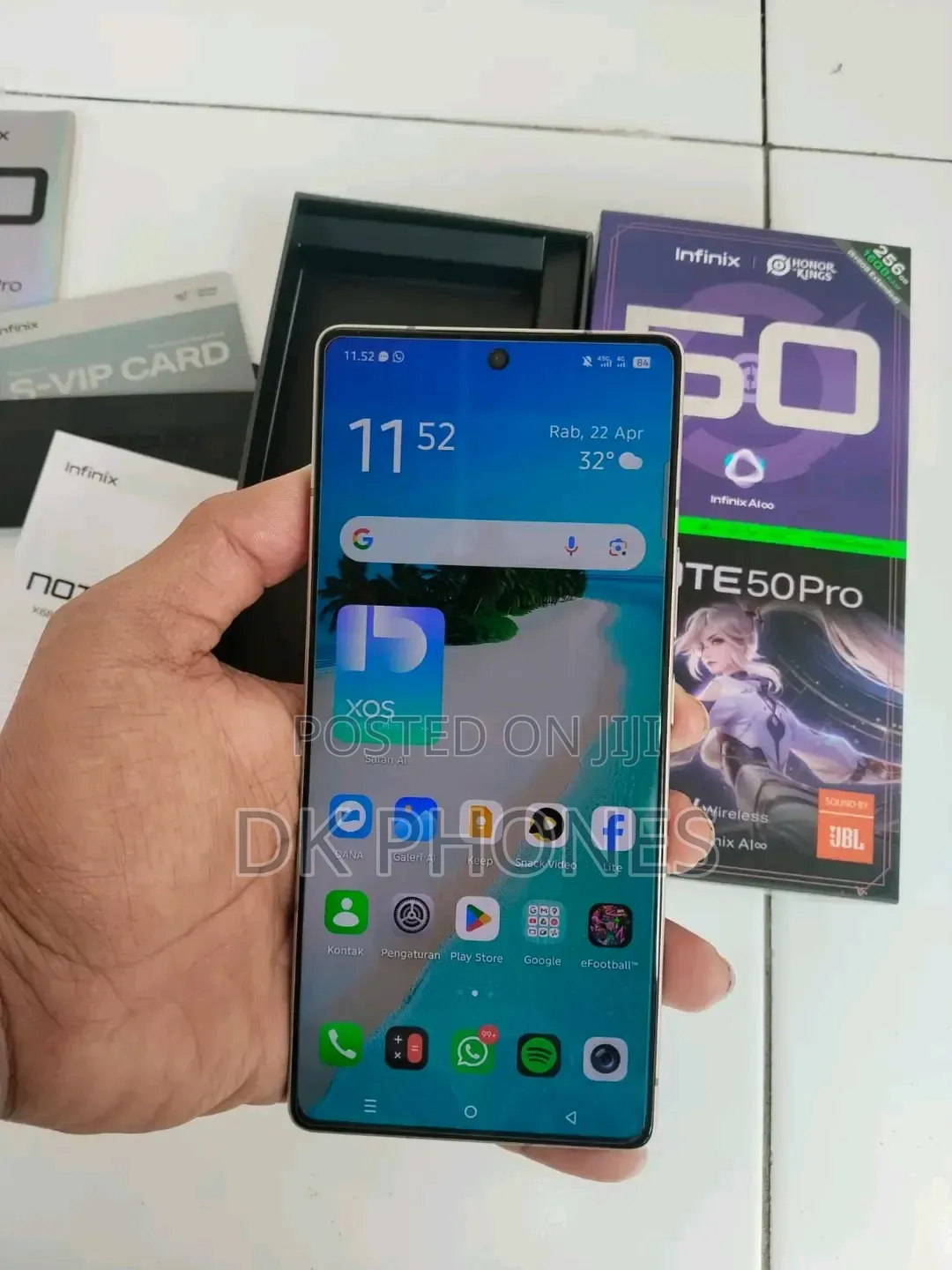 New Infinix Note 50 Pro 256 GB Purple