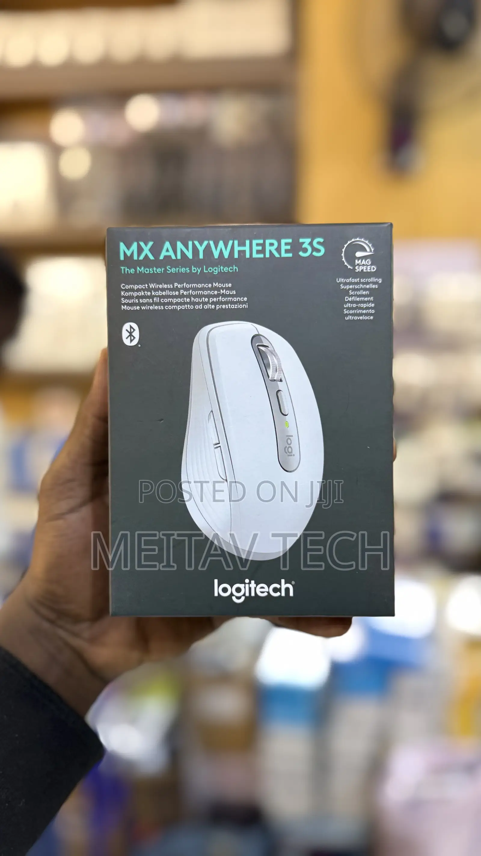 Logitech Mx Anywhere 3s Compact Wireless Mouse