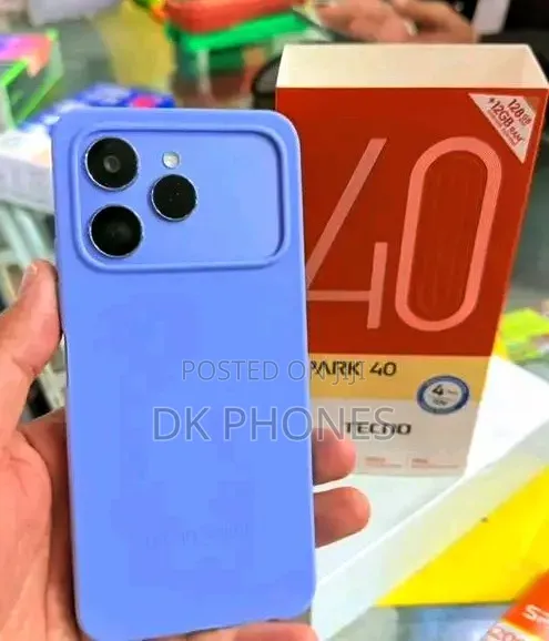 New Tecno Spark 40 256 GB Blue
