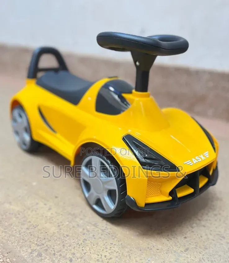 Yellow Kids Car
