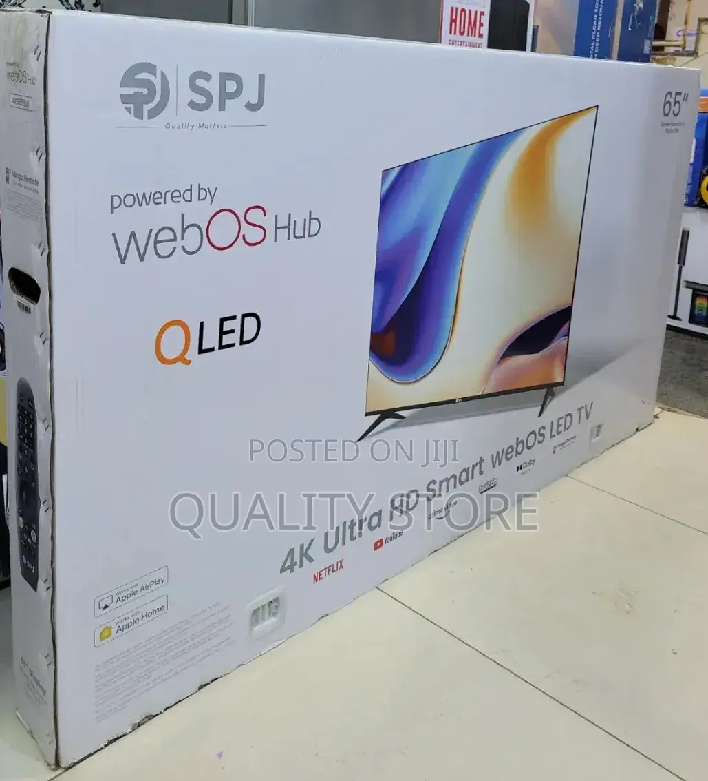 SPJ 65 Inches Qled Ultra Hd Tv