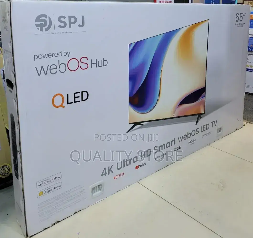 SPJ 65 Inches Qled Ultra Hd Tv
