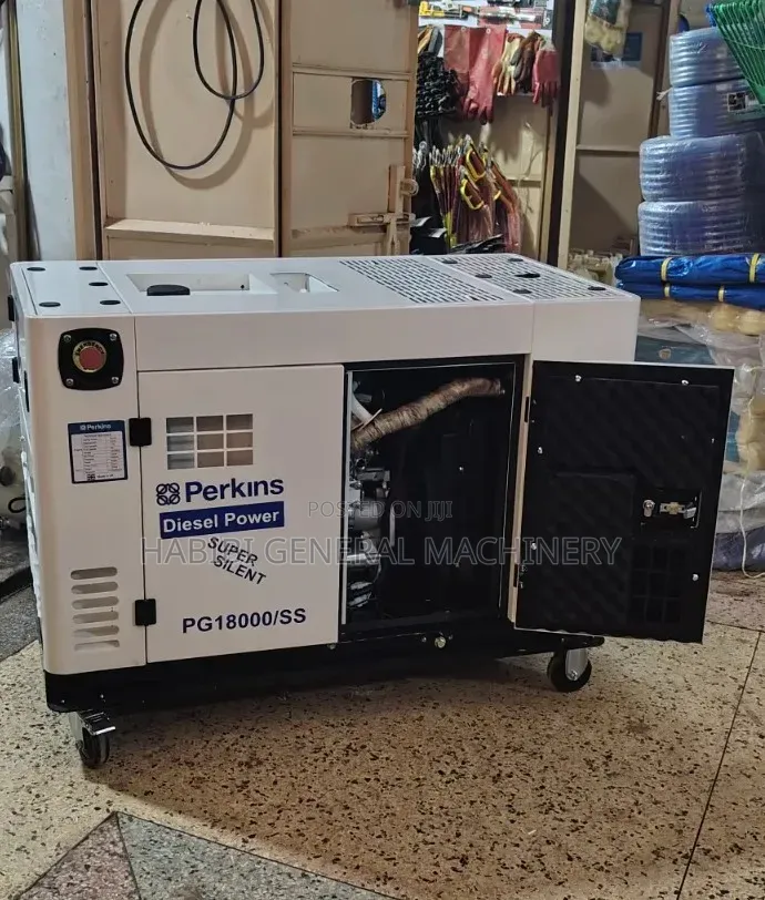 Made in Uk Perkins Water Cooled 15kva Heavy Duty Diesel Generator