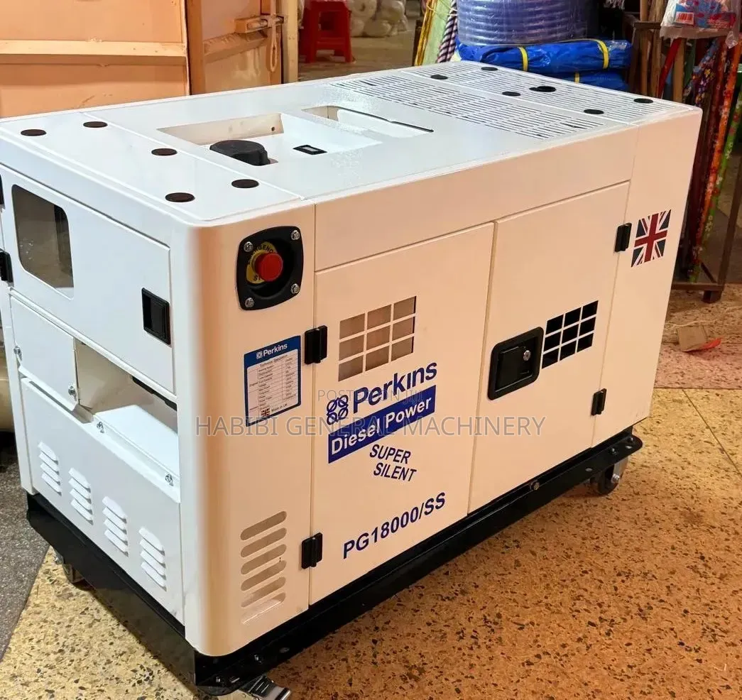 Made in Uk Perkins Water Cooled 15kva Heavy Duty Diesel Generator