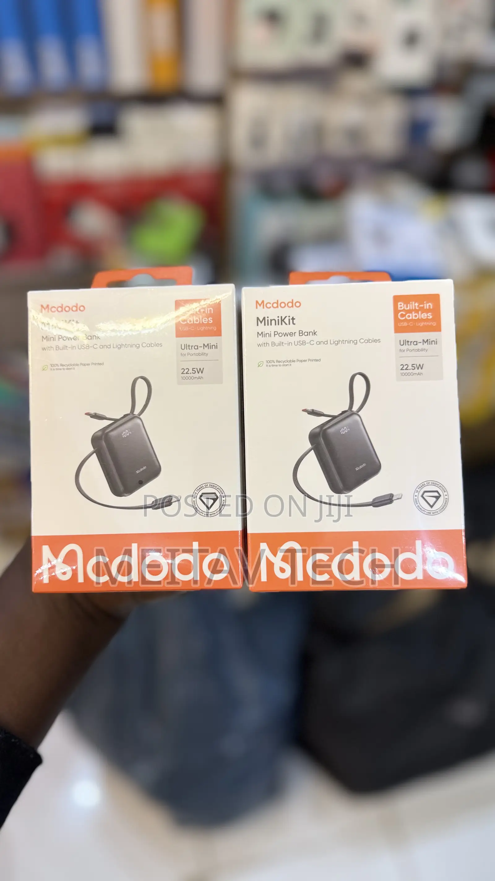 Minikit 10000mah 22.5w Mini Power Bank.