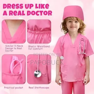 Doctor Child Costume, Doctor Ginta Game Set, Educational Toy