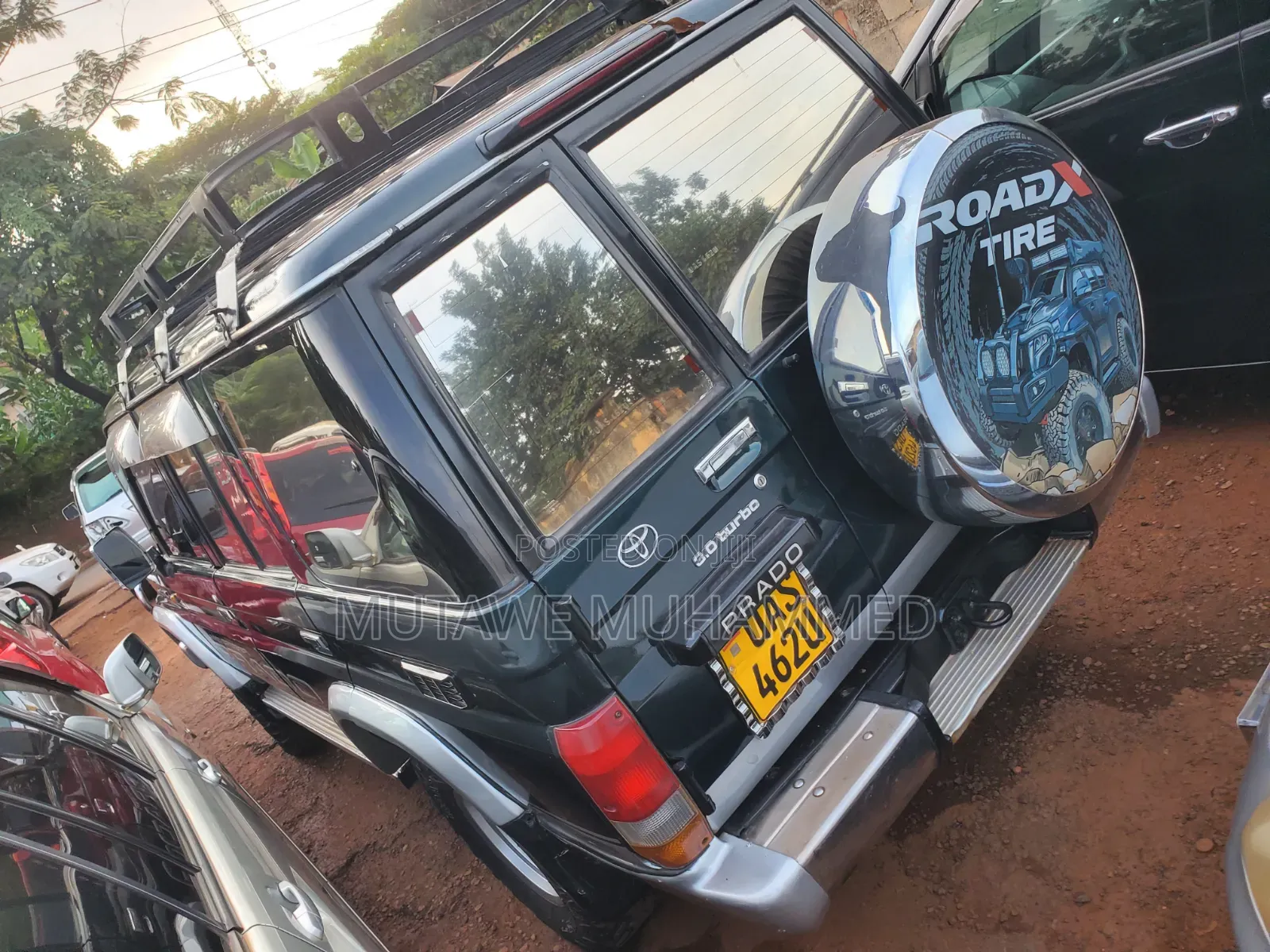 Toyota Land Cruiser Prado 1999 Gray