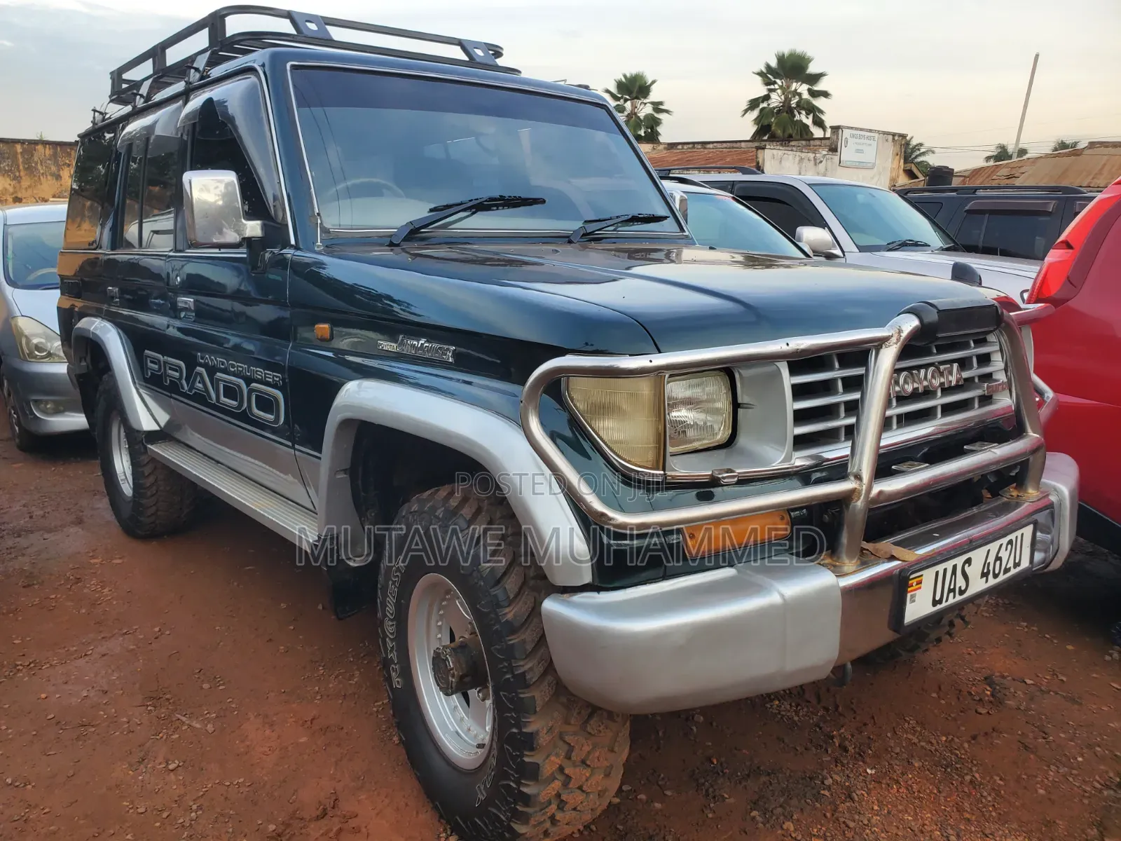 Toyota Land Cruiser Prado 1999 Gray