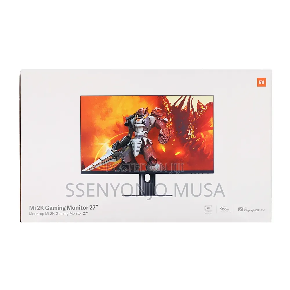 Xiaomi Mi 27” Gaming Monitor – Qhd, 165hz, 1ms, Hdr400