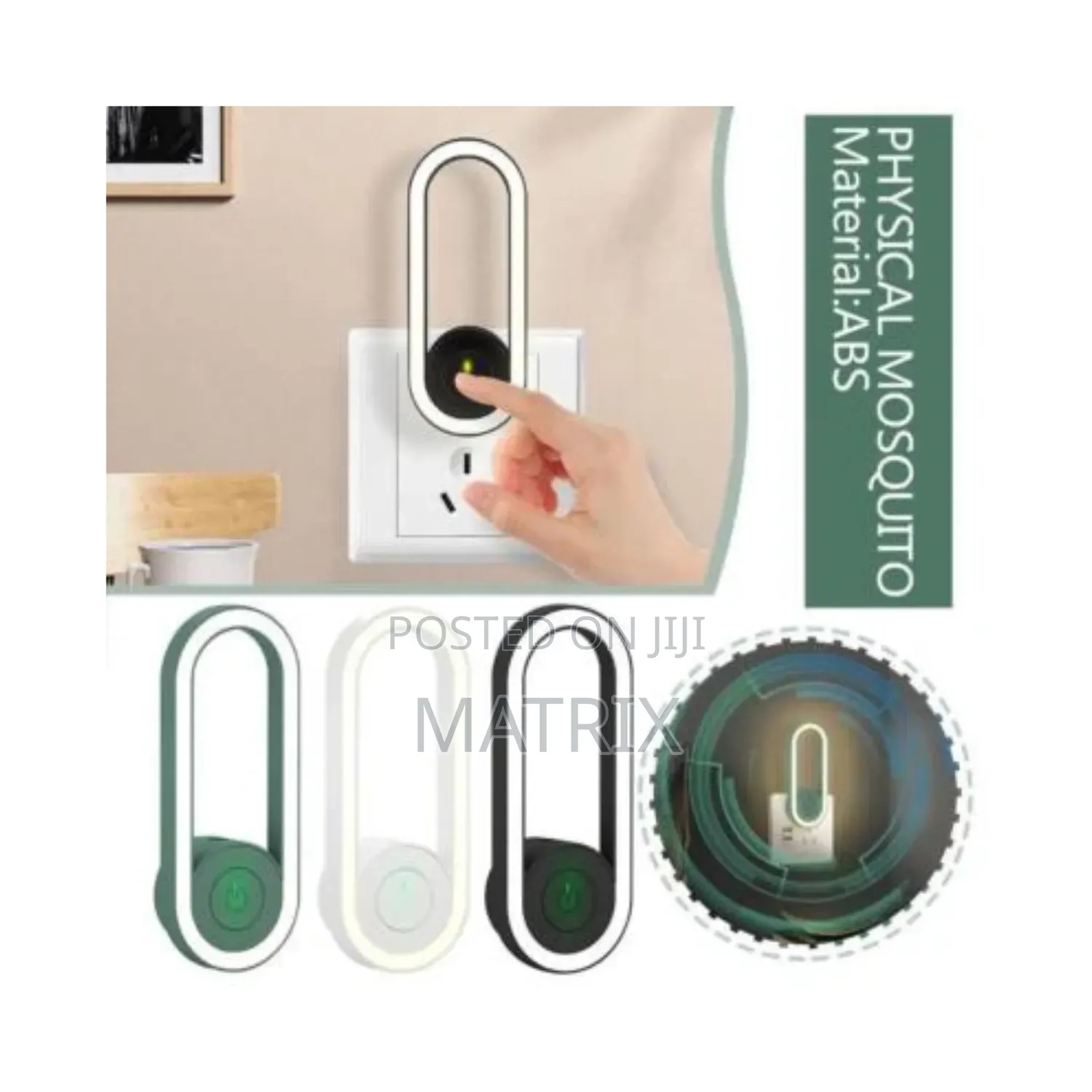 Ultrasonic Mosquito Insect Repellent Killer With Led Sleeping Light