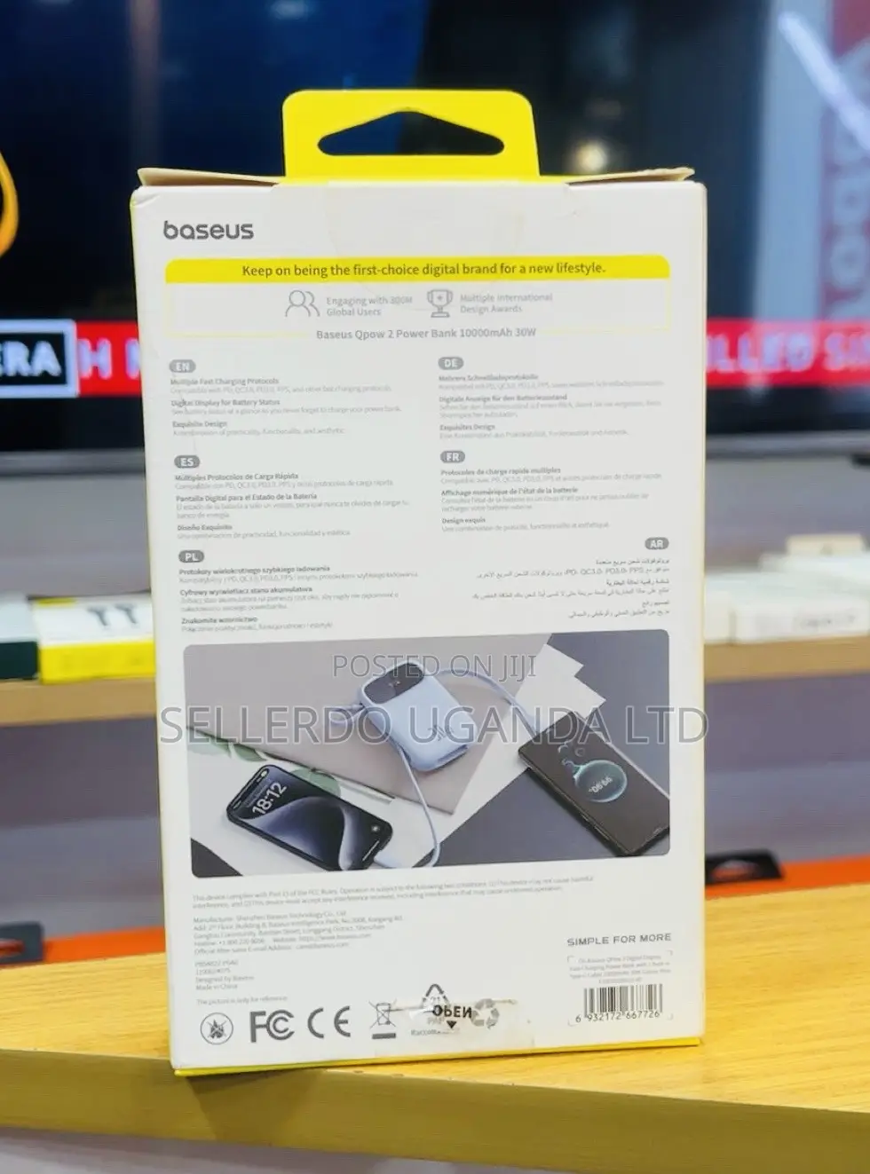 Baseus Qpow 2 Power Bank 10000mah 30w
