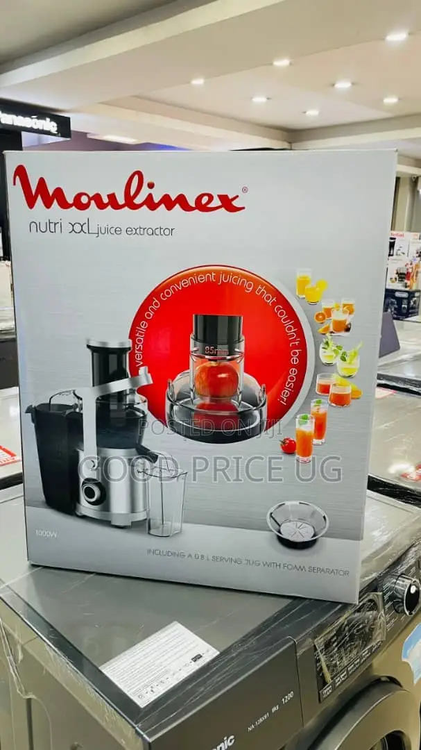 Moulinex Nutri XXL Juice Extractor (Model Ju660d27).