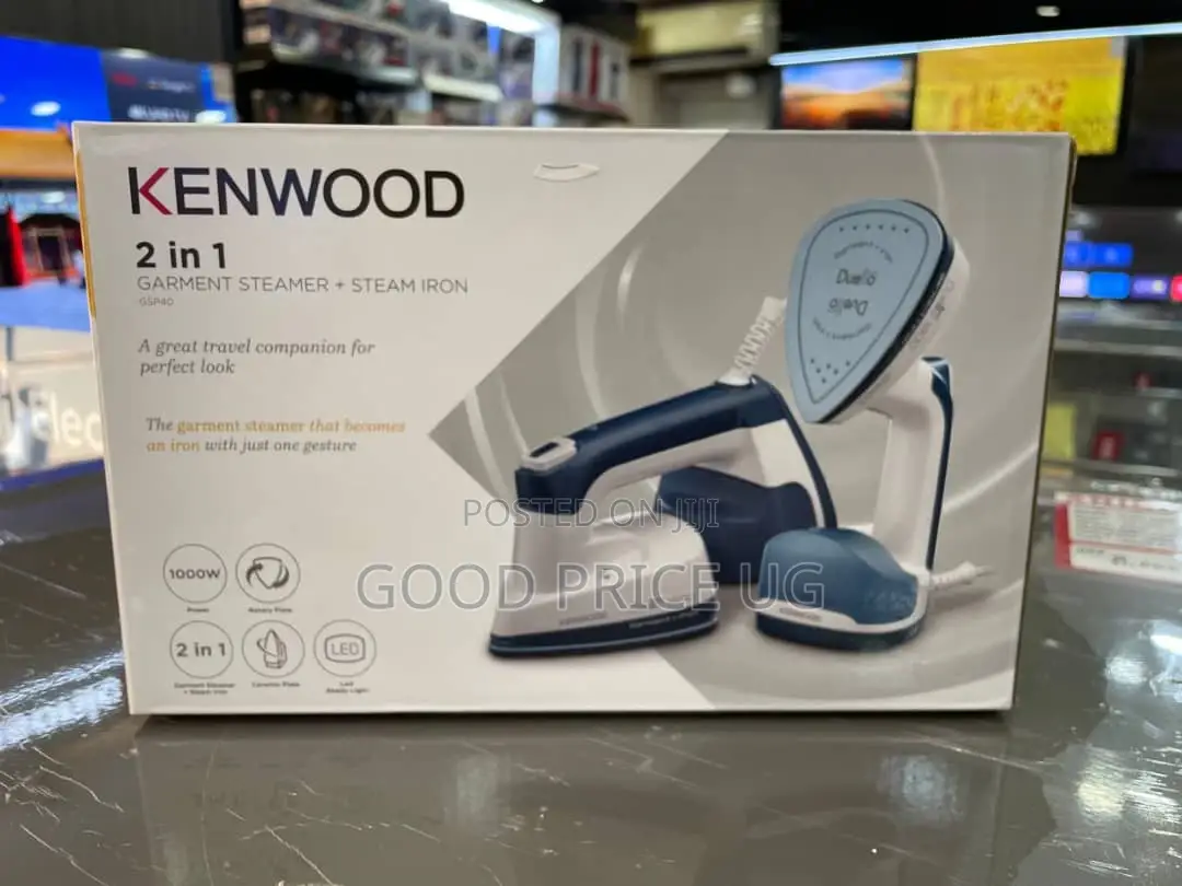 Kenwood 2-in-1 Garment Steamer and Steam Iron,