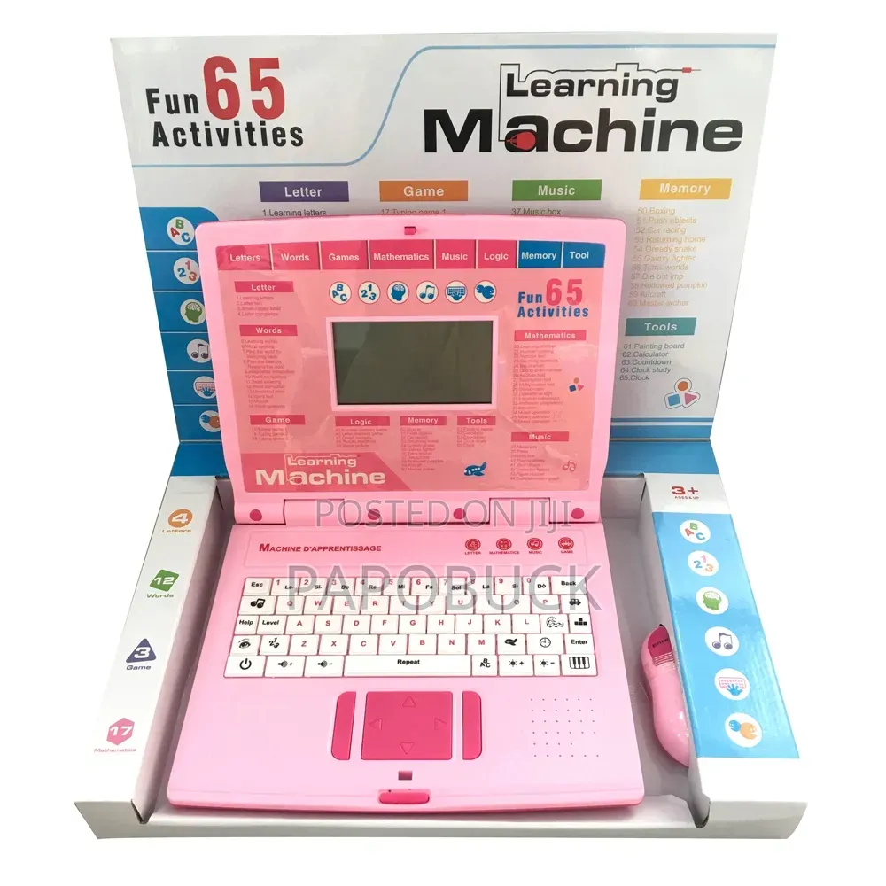 65 Functions Children English Learning Language Laptop With Mouse