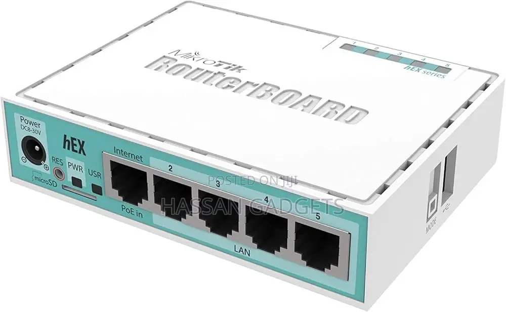 Mikrotik Rb750gr3 Wired Router Gigabit Ethernet Turquoise White
